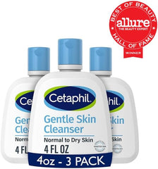 Cetaphil Oil Free Gentle Foaming Cleanser For Dry to Normal, Sensitive Skin, 8oz Pack of 2, Made with Glycerin and Vitamins B5 and E, Dermatologist Tested, Hypoallergenic, Soap Free, Fragrance Free
