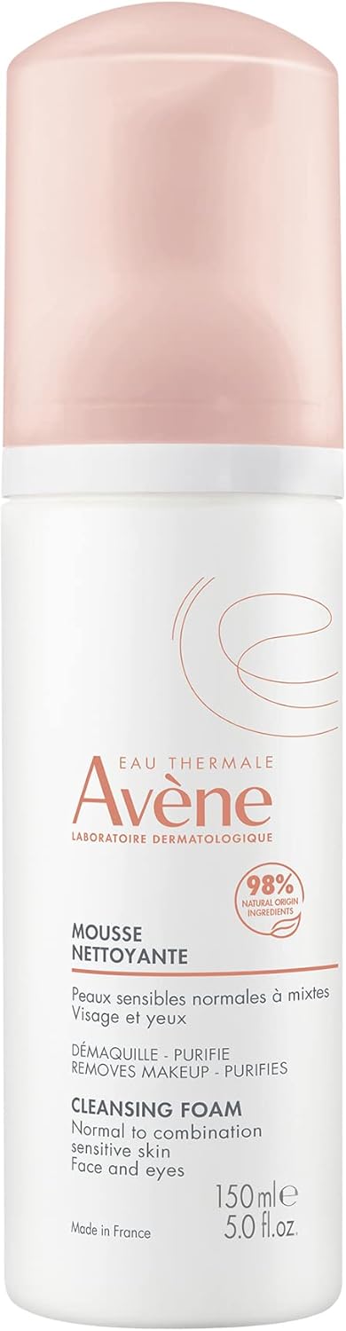 Avene Facial Cleansing Foam For Sensitive Skin 150ml
