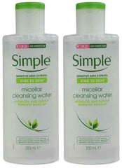 Simple Kind To Skin Micellar Cleansing Water 200Ml