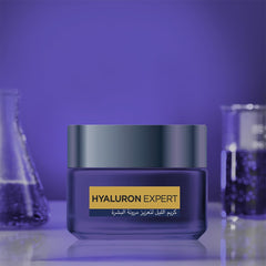 L'Oréal Paris Hyaluron Expert Moisturiser and Plumping Anti-Aging Night Cream with Hyaluronic Acid