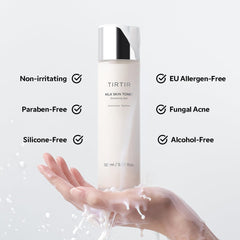 TIRTIR Milk Skin Rice Toner - Deep Moisturizing, Hydrating Toner for face, Niacinamide, Ceramide, Rice Bran Extract Vegan, 5.07 fl.oz.