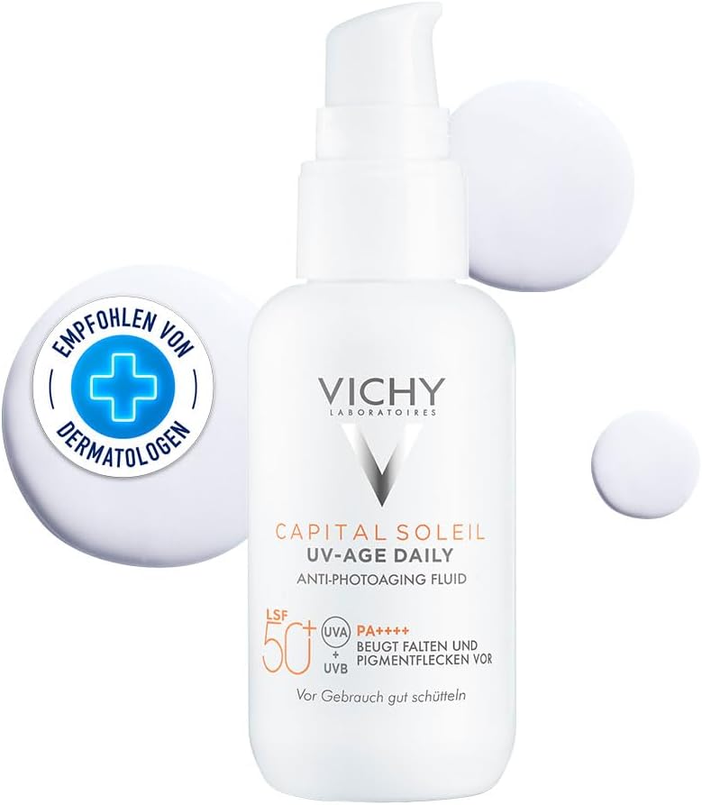 Vichy Capital Soleil UV - Age Anti Ageing Sunscreen SPF 50+ with Niacinamide 40ml