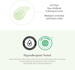 Dr.Althea Green Relief Amino Gel Cleanser | Lightweight & Hydrating Makeup Remover | Daily Face Wash with Hyaluronic Acid | Korean Vegan Skincare for All Skin Types | 3.38 Fl Oz