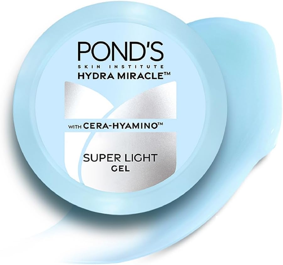 Pond's Super Light Gel Oil Free Moisturiser With Hyaluronic Acid + Vitamin E || 200 ml