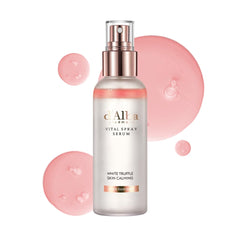 d'alba Piedmont White Truffle Vital Spray Serum, Vegan Skin Care, Calming and Hydrating Facial Mist for Red and Sensitive Skin, Glow Serum, Surfactant Free, Korean Skin Care (3.38 fl oz.)