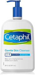 Cetaphil Oil Free Gentle Foaming Cleanser For Dry to Normal, Sensitive Skin, 8oz Pack of 2, Made with Glycerin and Vitamins B5 and E, Dermatologist Tested, Hypoallergenic, Soap Free, Fragrance Free