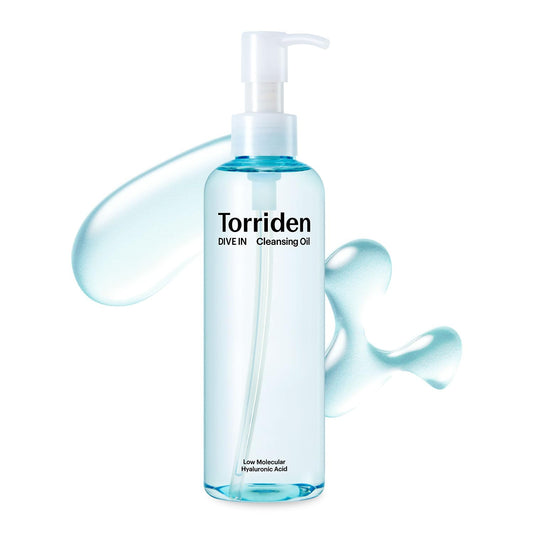 Torriden DIVE IN Cleansing Oil 200ml (6.76 fl.oz.) | Makeup Blackhead Remover | Hydrating Deep Facial Cleanser for All and Sensitive Skin | Hyaluronic Acid, Panthenol, Allantoin | Korean Skin Care