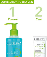 Bioderma Sebium Purifying Cleansing Foaming Gel - Combination to Oily Skin, 500ml