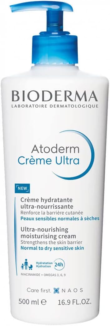 Bioderma Atoderm Nutritive Nourishing Cream for Dry to Very Dry Sensitive Skin, 40 ml