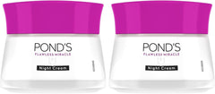 POND'S Bright Beauty Serum Night Cream, with Niacinamide, Vitamin E, and Glycerin, 50g