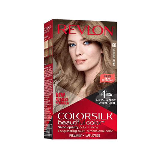 Revlon Colorsilk Permanent Hair Colour 60 Dark Ash Blonde