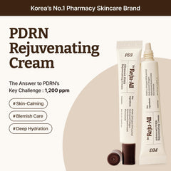 Dr. Reju-All Heal & Shield Duo: Advanced PDRN Rejuvenating Cream + Advanced LC-Ceramide Barrier Cream - Face Moisturizer Bundle for Hydrating & Glass Skin, Korean Pharmacy Anti-Aging Skin Care