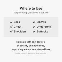 medicube Red Body Peeling Shot, Strawberry Skin Body Spray Cleanser, AHA + BHA + Succinic Acid, Exfoliating, 3.88 oz.