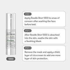 VT COSMETICS CICA Reedle Shot 100, Spicule Microneedling Serum for Pore Care & Exfoliation, Exosome, Centella Asiatica for Glass Skin, Skin Texture, Korean Liquid Skin Booster (1.69 Fl Oz / 50ml)