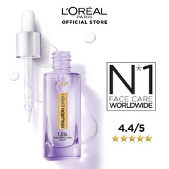 L'Oréal Paris Hyaluron Expert Moisturizer and Anti-Aging Plumping Serum with Hyaluronic Acid