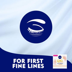 NIVEA Face Cream Day Moisturizer, Q10 Plus C Anti-Wrinkle + Energy, Vitamin C, 50ml