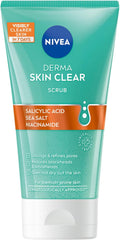 NIVEA Derma Skin Clear Toner (200ml), Cleansing and Hydrating Toner, Salicylic Acid Toner Enriched with Niacinamide to Rebalance the Skin and Remove Impurities, For Blemish-Prone Skin