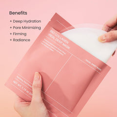 BIODANCE Bio-Collagen Real Deep Mask, Hydrating Overnight Mask, Pore Minimizing, Elasticity Improvement, 34g x4ea