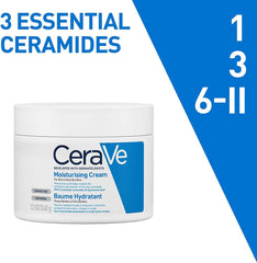 Cerave Moisturizing Cream for Dry Skin with Hyaluronic Acid 340G