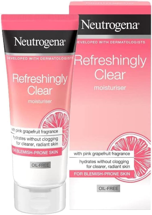 Neutrogena Refreshingly Clear Pink Grapefruit Moisturiser 50ml