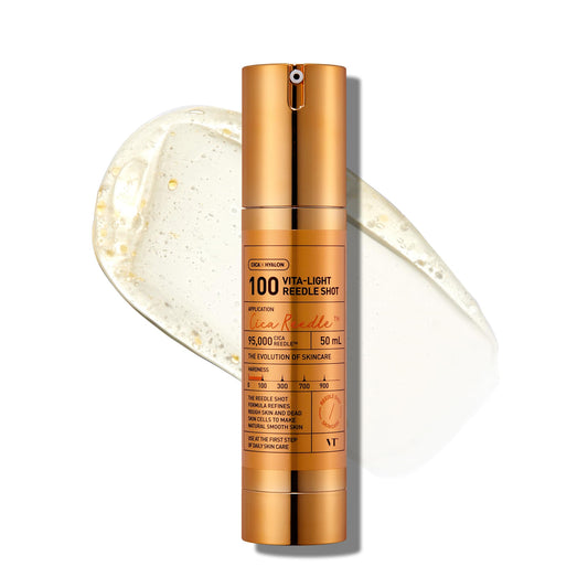 VT COSMETICS Reti-A Reedle Shot 100 Serum with Retinol (Vitamin A) & Repairing Exosome Microneedling Formula, Korean Skin Booster, 1.69 fl oz(50ml)