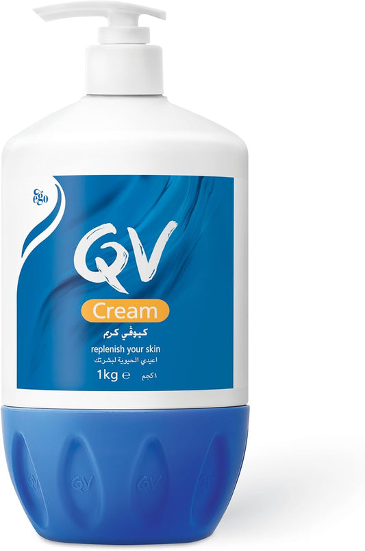 Ego QV Cream for Dry Skin 500g - Moisturizing & Hydrating Skincare for Sensitive Skin