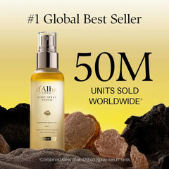 d'Alba Italian White Truffle First Spray Serum, Hydrating Face Moisturizer, Glow Serum for Radiant Skin, Non Comedogenic, All In One Mist, Vegan & Desert-Adapted 100ml