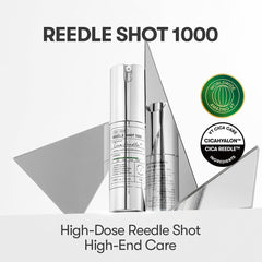 VT COSMETICS CICA Reedle Shot 100, Spicule Microneedling Serum for Pore Care & Exfoliation, Exosome, Centella Asiatica for Glass Skin, Skin Texture, Korean Liquid Skin Booster (1.69 Fl Oz / 50ml)
