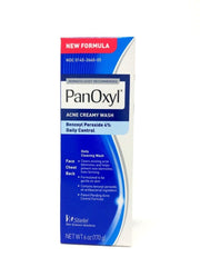 PanOxyl - Acne Creamy Wash 4 Percent Benzoyl Peroxide Daily Control, 6 Ounce