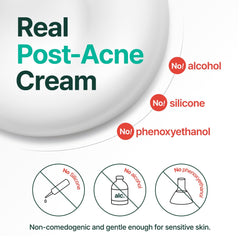 PURITO Panthenol 10% Post-Acne Cream | Moisturizer for Blemish Marks, Barrier Repair | Silicone-Free, Non-Comedogenic, Fragrance-Free, Vegan & Cruelty-free | Korean Skincare, 100mL 3.38 fl.oz