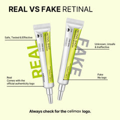 celimax The Vita A Retinal Shot Tightening Booster | 0.1% Retinal, 3% Matryxyl, High-Strength Retinoid for Anti-Aging, Pore Minimizer, Wrinkles & Fine Lines, Firmer Skin, 15ml