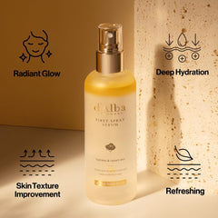 d'Alba Italian White Truffle First Spray Serum, Hydrating Face Moisturizer, Glow Serum for Radiant Skin, Non Comedogenic, All In One Mist, Vegan & Desert-Adapted 100ml