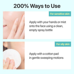 numbuzin No.1 Toner | Pure-Full Calming Herb Toner | Breakouts, Redness, Excess Oil Control, Blackhead Removal | Centella Asiatica, Heartleaf, Licorice Root | Acne-Prone, Sensitive Skin | 300ml