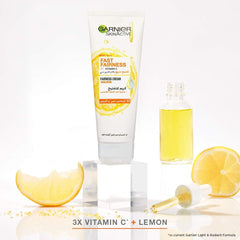 Garnier Skinactive Fast Bright Day Cream With 3X Vitamin C And Lemon 100 Ml
