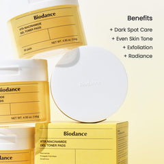Biodance Collagen Gel Toner Pads, Pore Minimizer for Face, Improving Elasticity, Plumping Toner Pads for Sensitive Skin, Korean Skin Care, Valentines Day Gifts for Herㅣ4.93 fl.oz.(140g)*60Pads