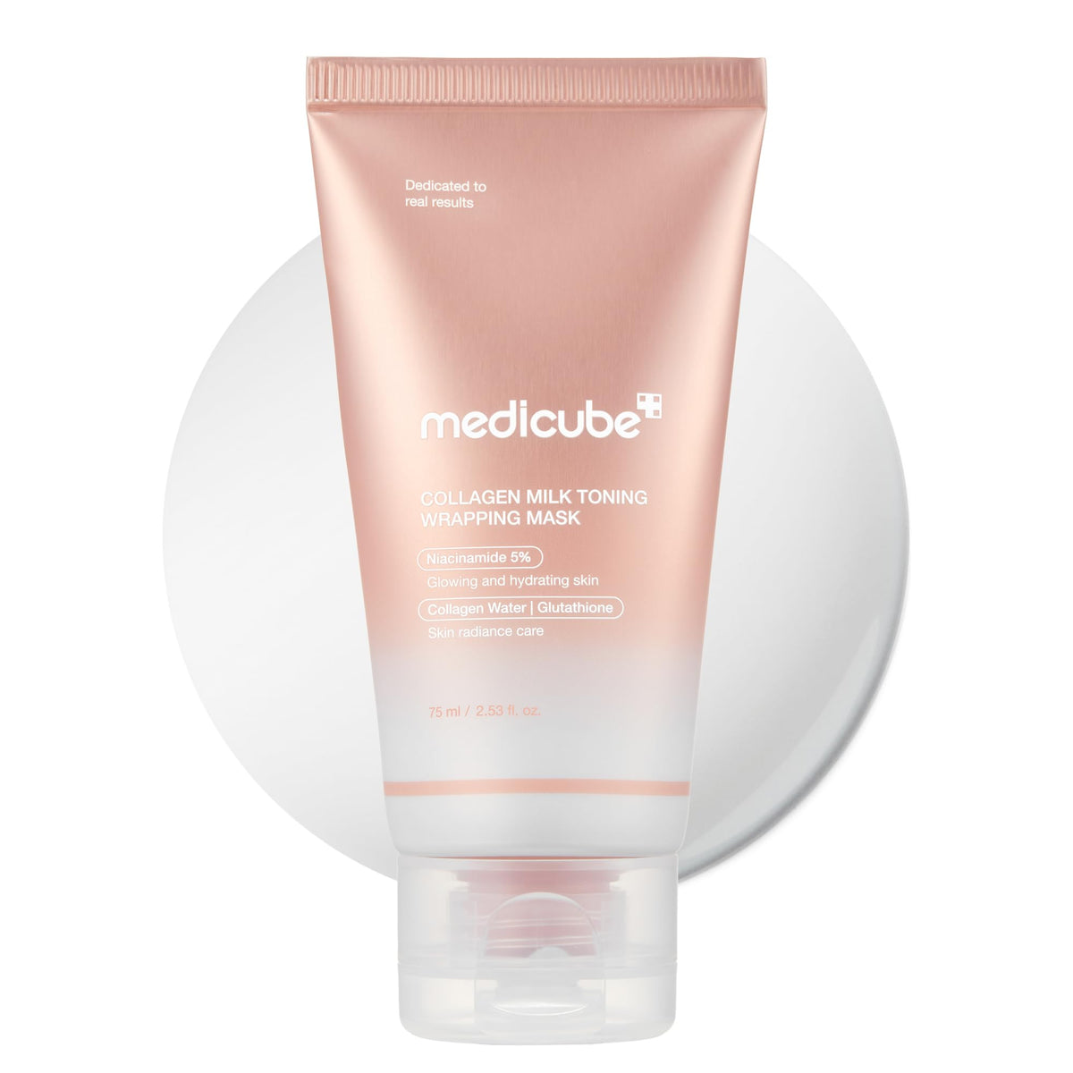 medicube Wrapping Mask PDRN Caffeine Overnight Peel Off Facial Mask | Firming, Depuffing & Hydration | Caffeine, Collagen For Refined, Glass Skin & Face Contour Support | Korean Skin Care, 2.53 fl.oz