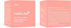 medicube Collagen Jelly Cream- Niacinamide & Freeze-Dried Hydrolyzed Collagen - Boosts skin's barrier hydration and gives 24h Glow & Lifted Look - No artificial color, Korean skincare (3.71 fl.oz.)