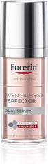 Eucerin Even Pigment Perfector Dual Face Serum Cream, Reduces Pigment Spots, Plumps up Wrinkles, Refines Skin Texture, Suitable for All Skin Types, 30ml