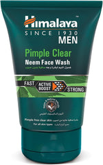 Himalaya Men Intense Oil Clear Lemon Face Wash Gently Cleanses Impurities & Removes Excess Oil -100ml