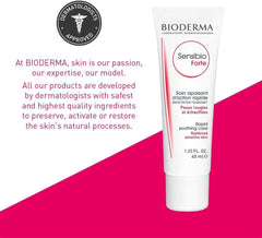 Bioderma Sensibio Forte Rapid Soothing Cream For Sensitive Skin Redness, 40ml
