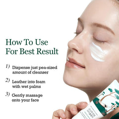 ROUND LAB Birch Juice Moisturizing Cleanser | Unclogs hidden sebum, Clears away dead skin cells., Soothing, Low pH, Gel Type Cleanser (5.07 fl.oz)