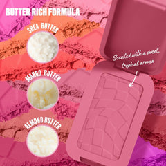 NYX Professional Makeup Buttermelt Blush, Powder Blush, up to 12 H Wear, Fade & Transfer Resistant, Feeling Butta.