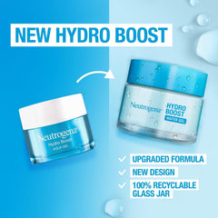 Neutrogena Face Moisturizer Water Gel, Hydro Boost, Normal to Combination Skin. For dehydrated, dull and tired-looking skin. Instantly delivers intense hydration, 50ml (Pack of 2)