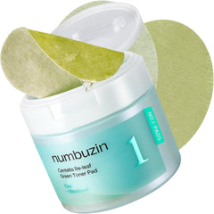 numbuzin No.5 Vitamin-Niacinamide Concentrated Pad, Daily Double-Sided Facial Pads with Glutathione, PHA & LHA for a Fresh, Radiant-Looking Skin Finish 180 ml (70 Pads)