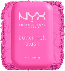NYX Professional Makeup Buttermelt Blush, Powder Blush, up to 12 H Wear, Fade & Transfer Resistant, Feeling Butta.