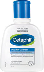 Cetaphil Oily Skin Cleanser, Face & Body Wash for Men & Women, Combination to Oily and Sensitive Skin, Unscented, 236ml