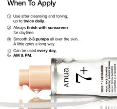 ANUA 7 RICE CERAMIDE HYDRATING BARRIER SERUM