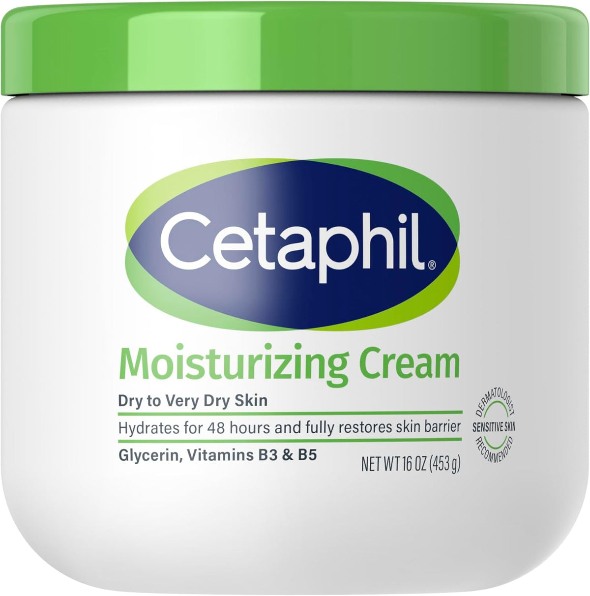 Cetaphil Moisturizing Cream (FACE)- 16 oz