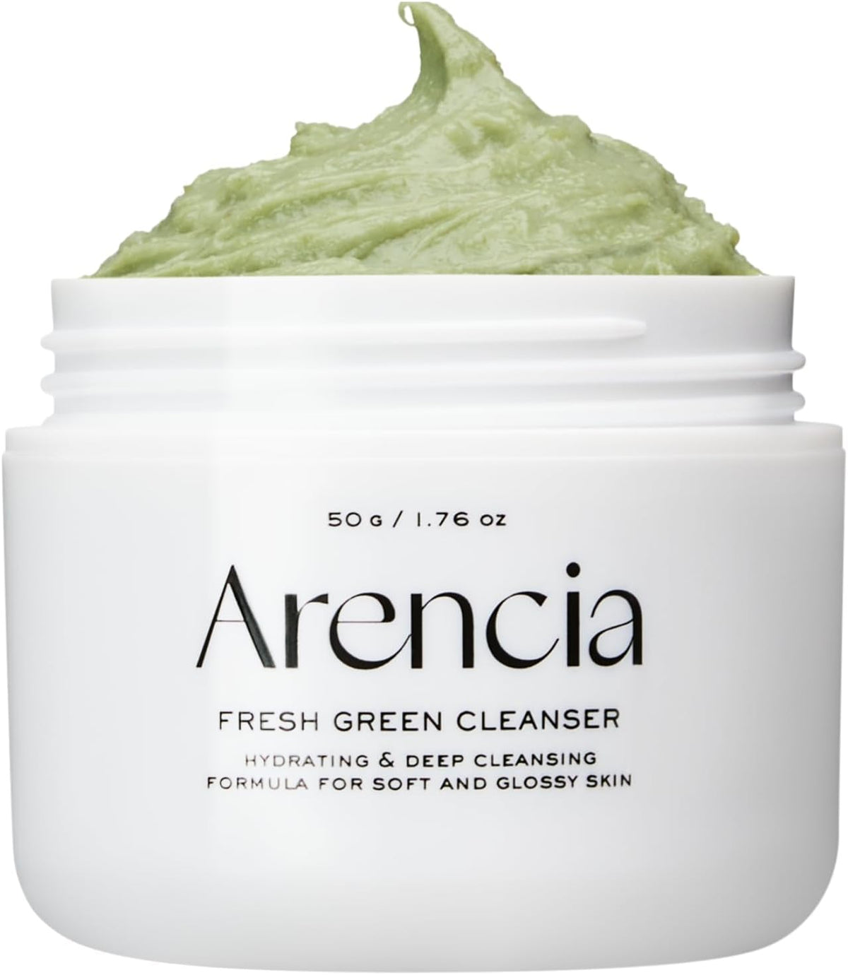 Arencia Korean Rice Mochi Face Cleanser 120g - Foaming Cleanser, Gentle Scrub All in One - Deep Cleansing, Moisturizing, Pore Minimizing, Removing Blackhead