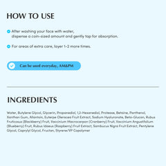 EQQUALBERRY Swimming Pool Toner - Korean Toner for Daily Exfoliating & Deep Hydration with Natural Enzyme Protease & Hyaluronic Acid, For Sensitive Skin, 10.14 Fl Oz (300ml)